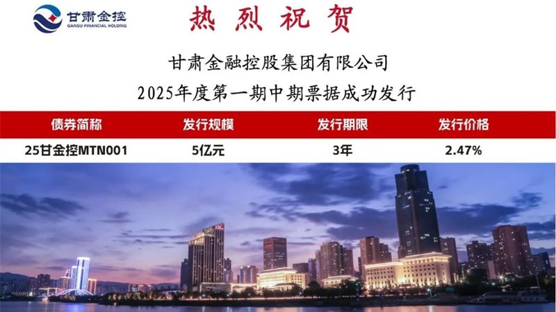 多米在线注册成功发行2025年度第一期中期票据